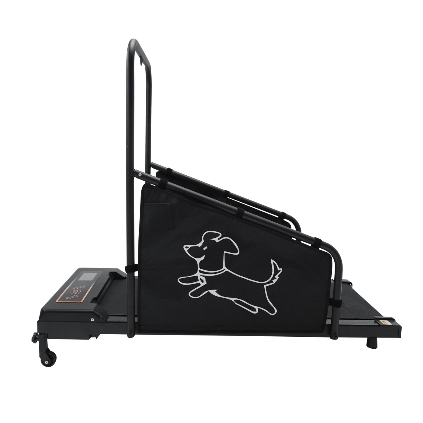 Dog Treadmill for Small & Medium Dogs with LED Display, Remote Control & Safety Screens