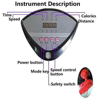 ZSFHJZC Dog Treadmill for Large & Small Dogs with LCD Display & Remote Control