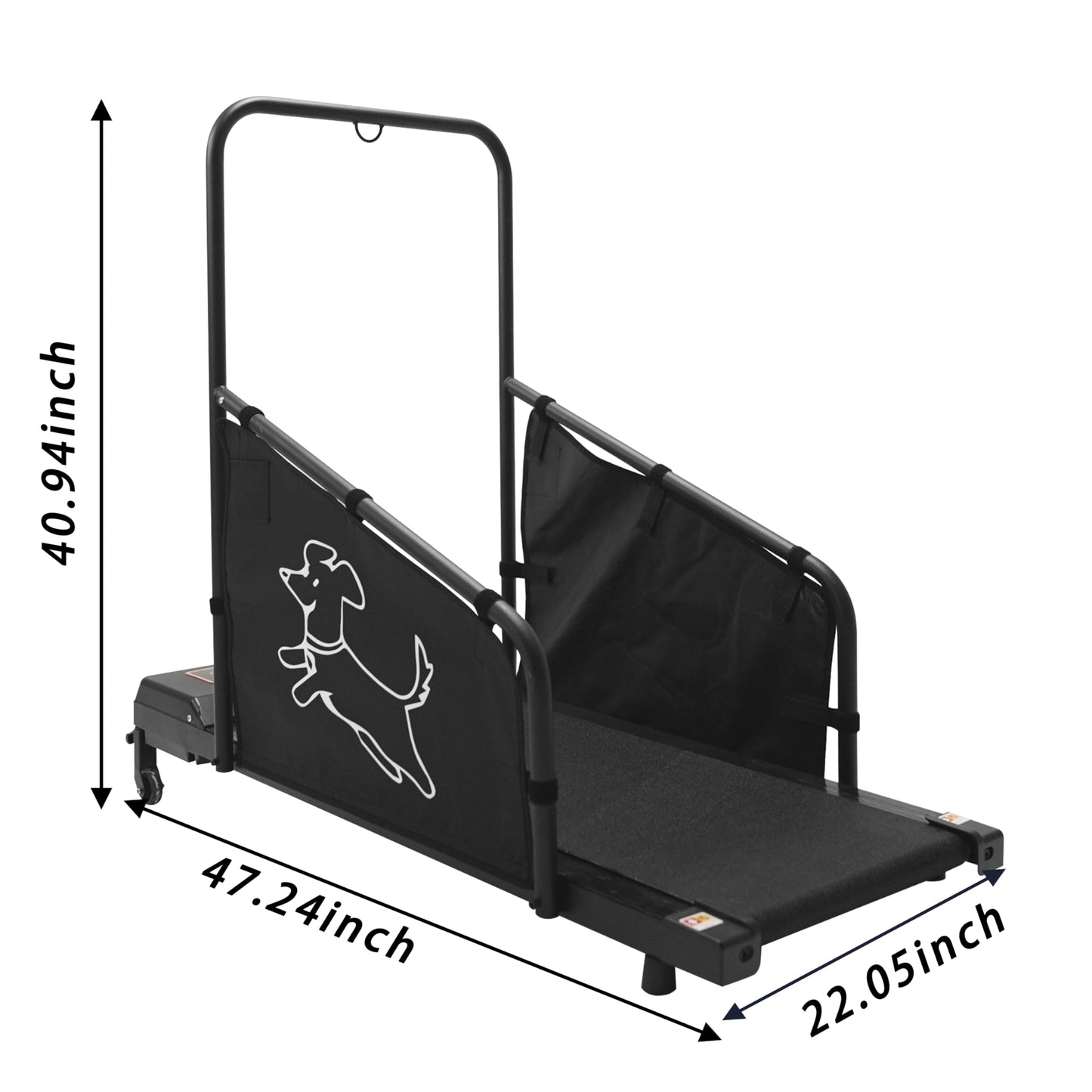 Dog Pacer Treadmill for Medium Dogs Indoor Walking, Running & Fitness Exercise